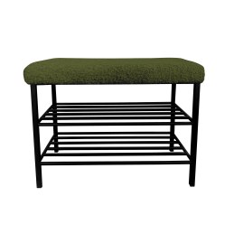 Szafka na buty SMART tkanina Rolf stelaż metalowy Regał Półka