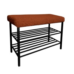 Szafka na buty SMART tkanina Rolf stelaż metalowy Regał Półka