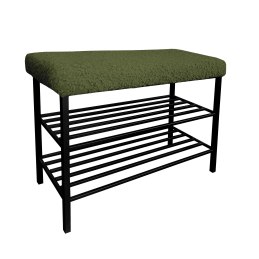 Szafka na buty SMART tkanina Rolf stelaż metalowy Regał Półka