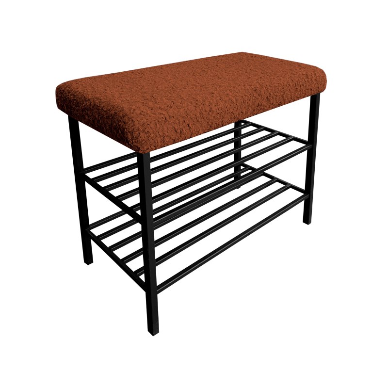 Szafka na buty SMART tkanina Rolf stelaż metalowy Regał Półka