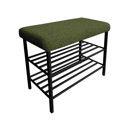 Szafka na buty SMART tkanina Rolf stelaż metalowy Regał Półka