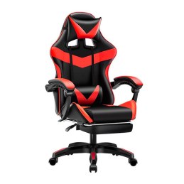 Fotel gamingowy Games z podnóżkiem i masażem