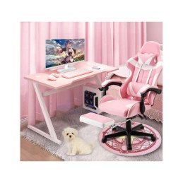 Fotel gamingowy Games z podnóżkiem i masażem