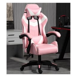 Fotel gamingowy Games z podnóżkiem i masażem