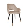 Krzesło Milano tkanina Vogue noga metalowa
