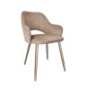 Krzesło Milano tkanina Vogue noga metalowa