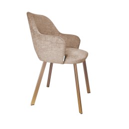 Krzesło Milano tkanina Vogue noga metalowa