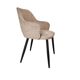 Krzesło Milano tkanina Vogue noga metalowa