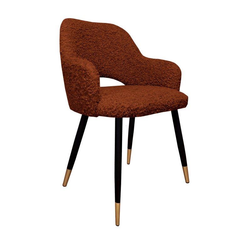 Krzesło Milano tkanina Rolf noga metalowa