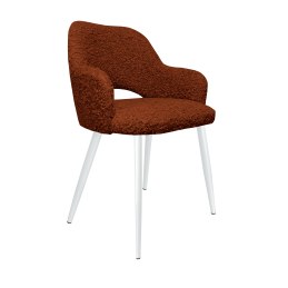 Krzesło Milano tkanina Rolf noga metalowa