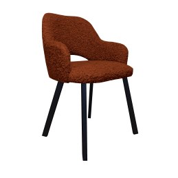 Krzesło Milano tkanina Rolf noga metalowa