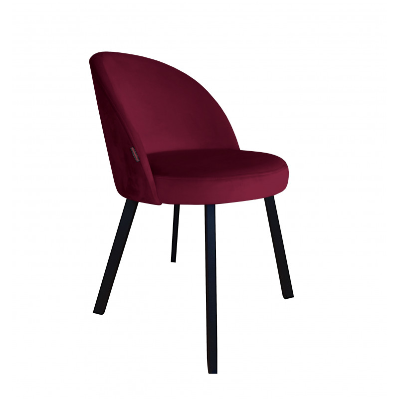 Krzesło TRIX tkanina Welur noga metalowa