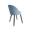 Krzesło TRIX tkanina Welur noga metalowa