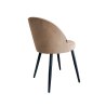 Krzesło TRIX tkanina Welur noga metalowa
