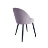 Krzesło TRIX tkanina Welur noga metalowa
