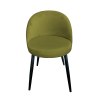 Krzesło TRIX tkanina Welur noga metalowa