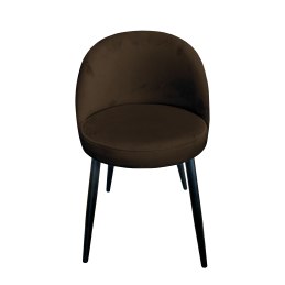 Krzesło TRIX tkanina Welur noga metalowa