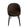 Krzesło TRIX tkanina Welur noga metalowa