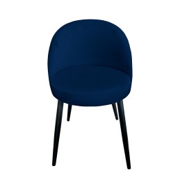 Krzesło TRIX tkanina Welur noga metalowa