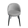 Krzesło TRIX tkanina Welur noga metalowa
