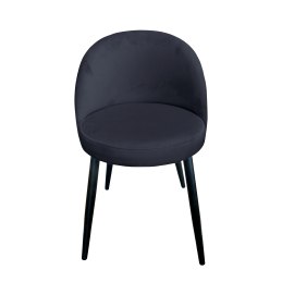 Krzesło TRIX tkanina Welur noga metalowa