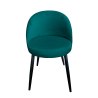 Krzesło TRIX tkanina Welur noga metalowa