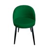 Krzesło TRIX tkanina Welur noga metalowa