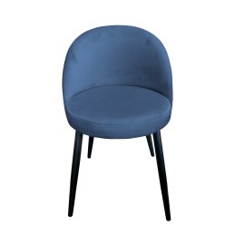 Krzesło TRIX tkanina Welur noga metalowa