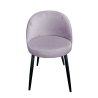Krzesło TRIX tkanina Welur noga metalowa