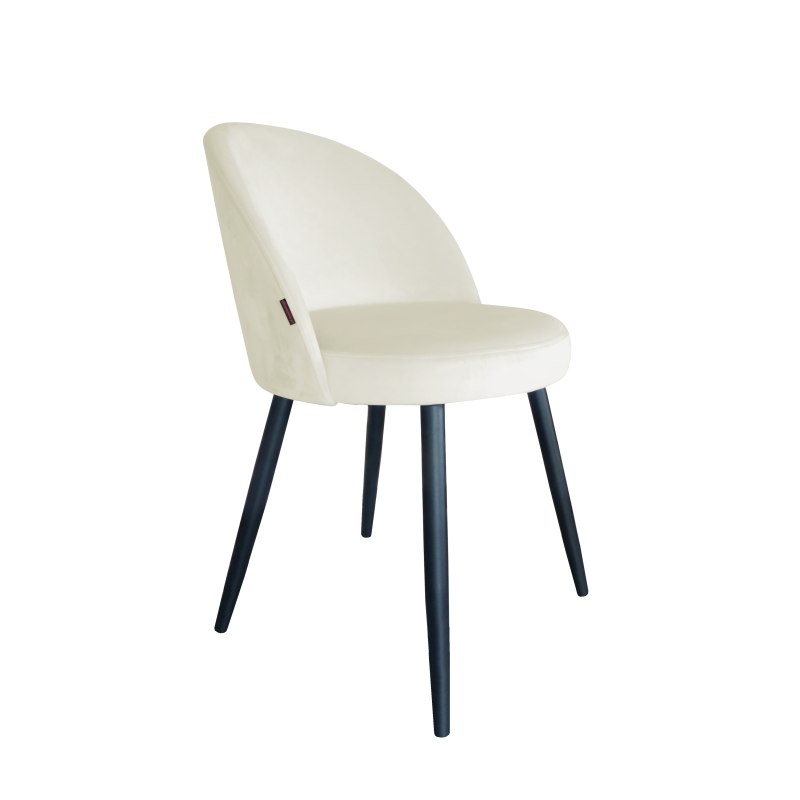 Krzesło TRIX tkanina Welur noga metalowa