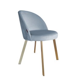 Krzesło TRIX tkanina Welur noga metalowa