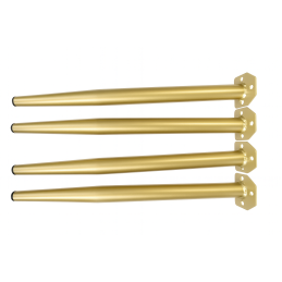 Krzesło TRIX tkanina Welur noga metalowa