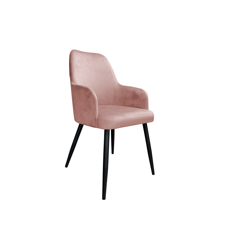 Krzesło WESTA tkanina Welur noga metalowa