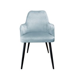 Krzesło WESTA tkanina Welur noga metalowa