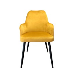 Krzesło WESTA tkanina Welur noga metalowa