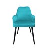 Krzesło WESTA tkanina Welur noga metalowa