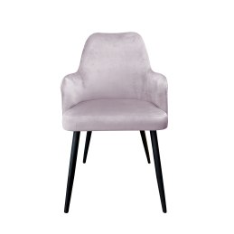 Krzesło WESTA tkanina Welur noga metalowa