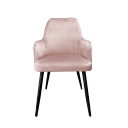 Krzesło WESTA tkanina Welur noga metalowa