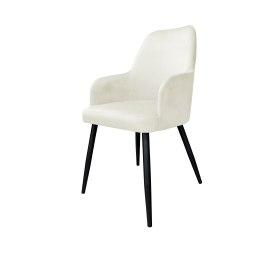 Krzesło WESTA tkanina Welur noga metalowa