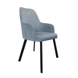 Krzesło WESTA tkanina Welur noga metalowa