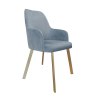Krzesło WESTA tkanina Welur noga metalowa