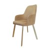 Krzesło WESTA welur nogi metalowe
