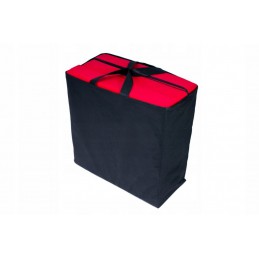 Materac składany 180x60x10 VELVET MG16 granat