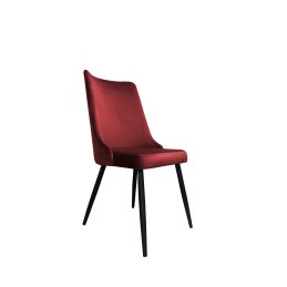 Krzesło Victor tkanina Welur noga metalowa