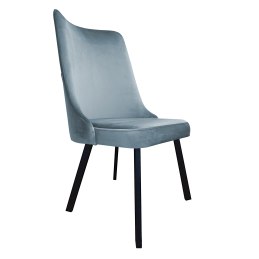 Krzesło Victor tkanina Welur noga metalowa