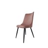 Krzesło Victor tkanina Welur noga metalowa
