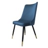 Krzesło Victor tkanina Welur noga metalowa