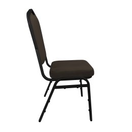 Krzesło Vega welur z metalowym stelażem