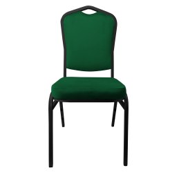 Krzesło Vega tkanina Welur bankietowe konferencyjne stelaż metalowy