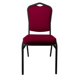 Krzesło Vega welur z metalowym stelażem